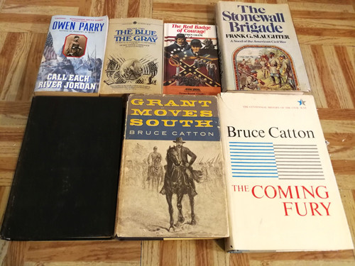 Lot civil war novels - 7,